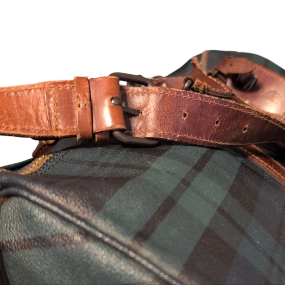 Vintage Polo Ralph Lauren Boston Bag Preloved Plaid - Picture 8 of 14